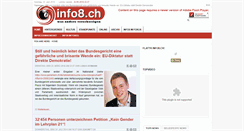 Desktop Screenshot of info8.ch